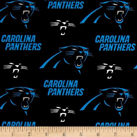 carolina panthers fabric